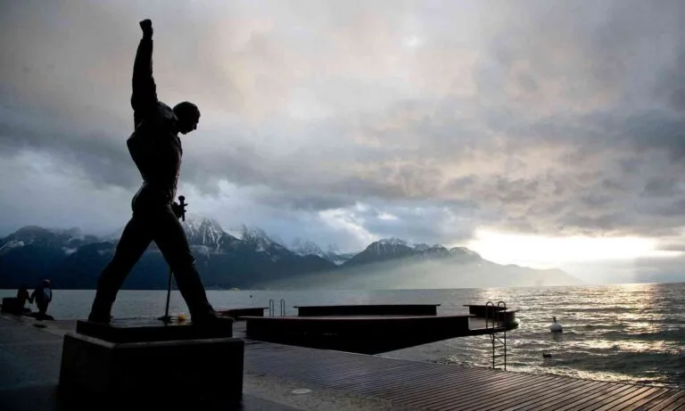 Freddie Mercury in Montreux