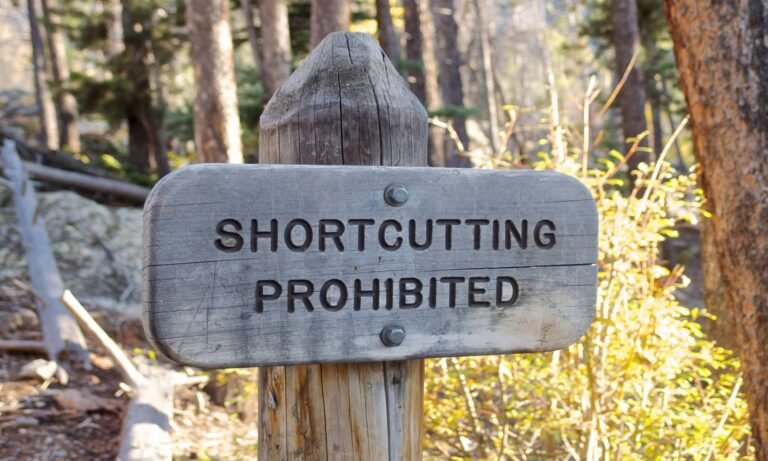 Shortcutting Prohibited