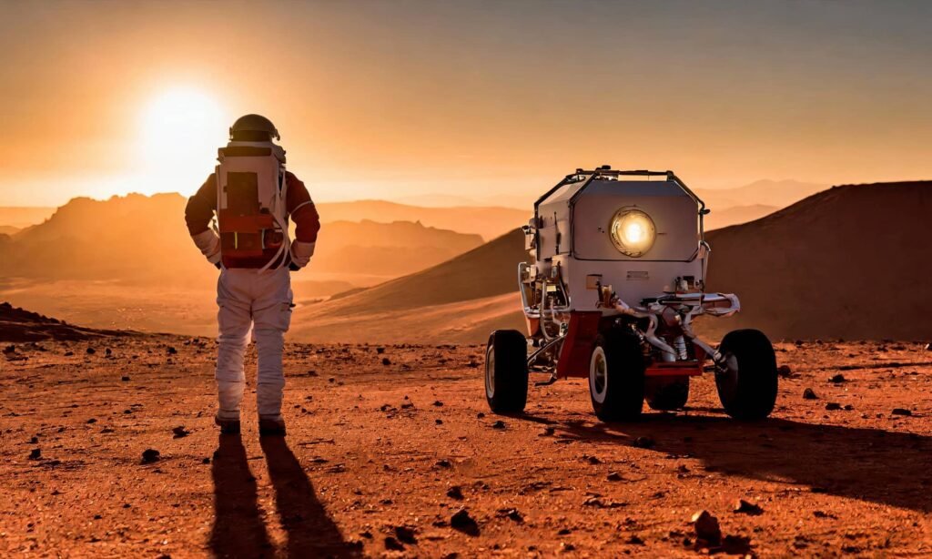 Man On Mars
