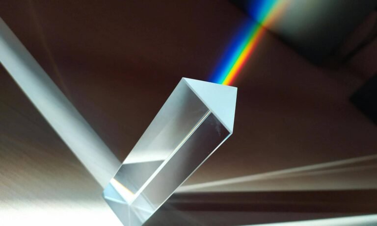 Optical Glass Triangular Prism