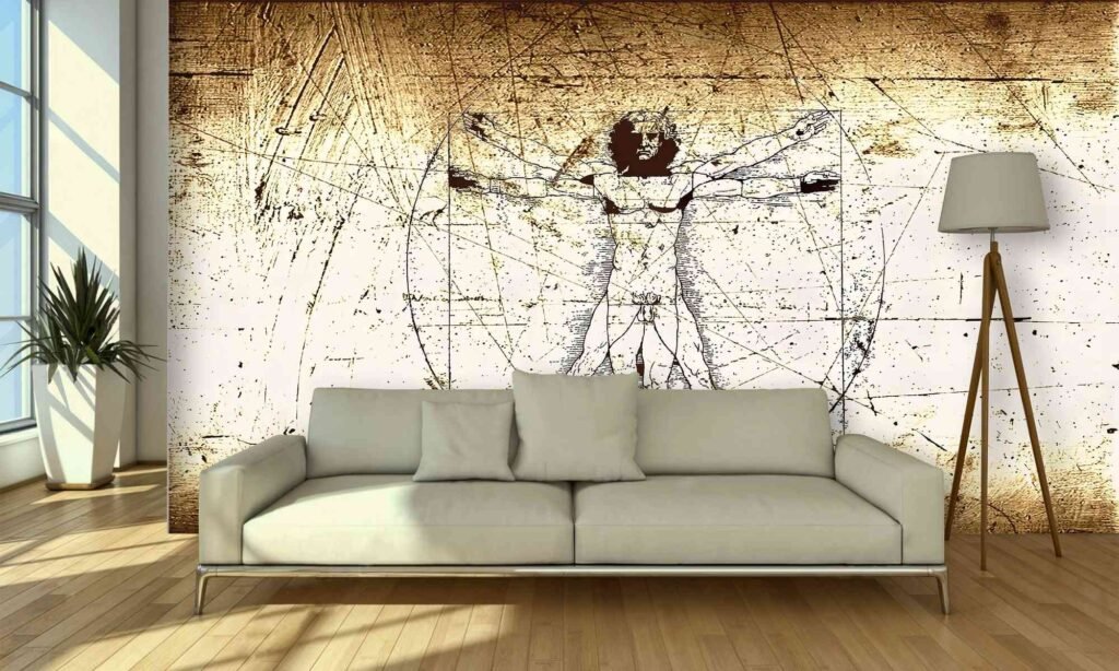 Vitruvian Man & Sofa