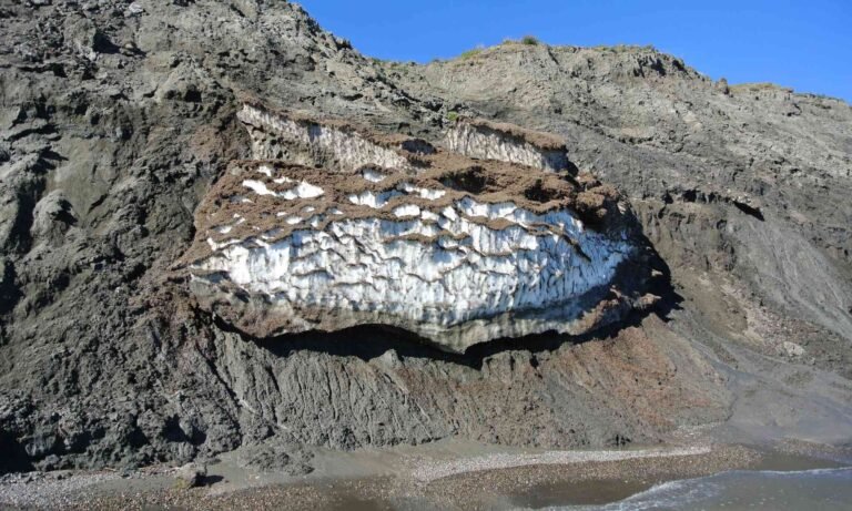 Permafrost in Herschel Islands
